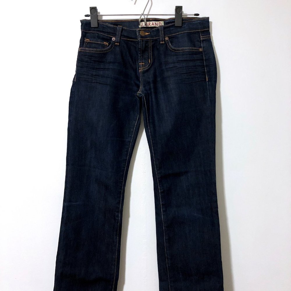 J BRAND Cigarette Leg Jeans Dark Ink Wash Sz 26 - Picture 3 of 8